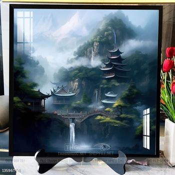 Tranh phong thủy sơn thủy hữu tình