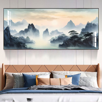 Tranh phong thủy treo trang trí phòng khách