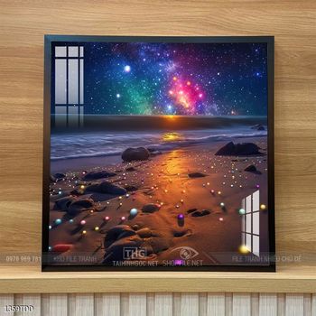 Tranh treo tường cá heo đại dương