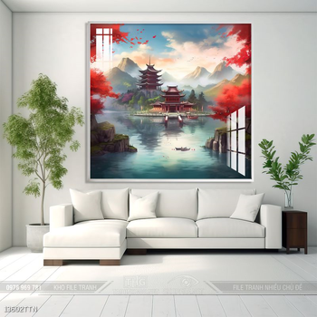 Tranh phong thủy nghệ thuật đẹp nhất