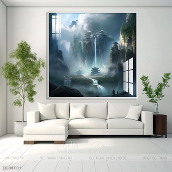 Tranh phong thủy nghệ thuật decor