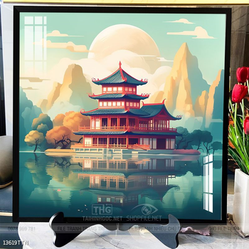 Tranh phong thủy sơn thủy đẹp