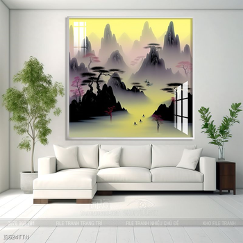 Tranh phong thủy nghệ thuật đẹp nhất