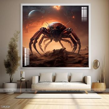 Tranh phi hành gia treo tường