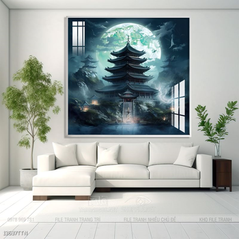 Tranh phong thủy nghệ thuật đẹp nhất