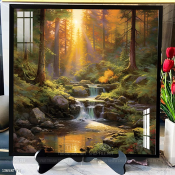 Tranh phong thủy sơn thủy đẹp