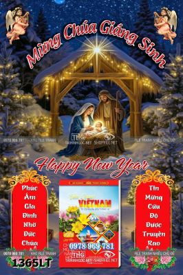 File lịch tết công giáo giáng sinh noen noel chúa giêsu đức mẹ maria và thánh giuse 1365LT