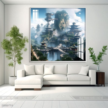 Tranh phong thủy nghệ thuật decor