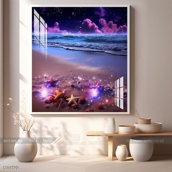 Tranh cá heo đẹp độc đáo