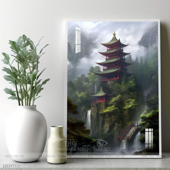 Tranh phong thủy treo trang trí phòng khách