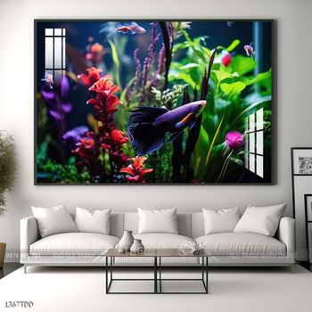 Tranh cá heo đẹp