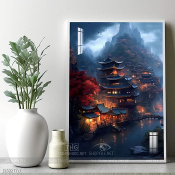 Tranh phong thủy nghệ thuật decor