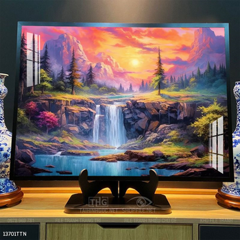 Tranh phong thủy nước non tuyệt đẹp