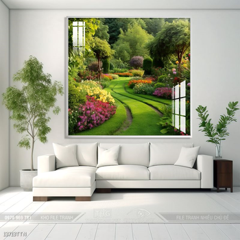 Tranh treo phòng khách theo phong thủy