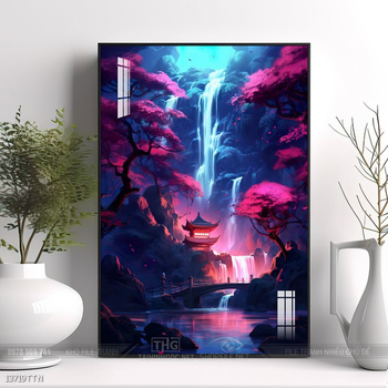 Tranh phong thủy sơn thủy đẹp