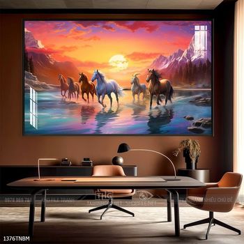 Tranh ngựa bát mã truy phong