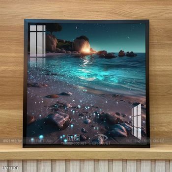 Tranh cá heo đẹp