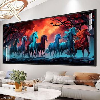 Tranh ngựa đẹp ấn tượng