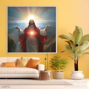 File tranh công giáo decor trang trí tường phòng thờ
