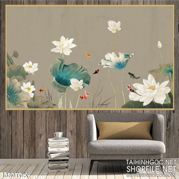 Sen trắng bên hồ