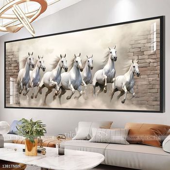 Tranh treo tường ngựa bát mã