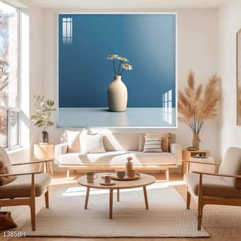 Mẫu tranh bình hoa đẹp hiện đại trang trí tường nhà