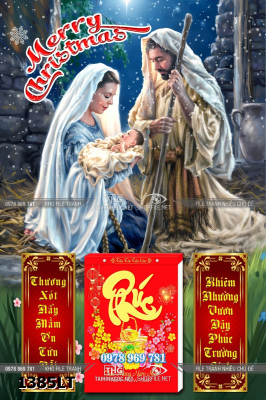 File lịch tết công giáo giáng sinh noel noen hang đá đức mẹ maria chúa giêsu 1385LT