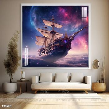 Tranh thuận buồm xuôi gió treo tường đẹp