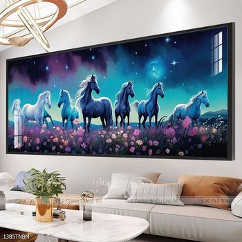 Tranh ngựa bát mã truy phong