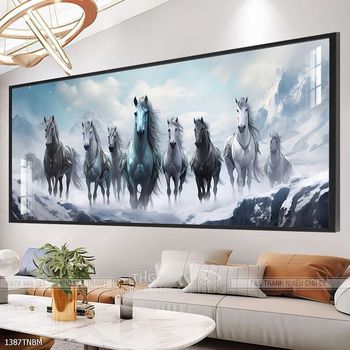 Tranh ngựa đẹp ấn tượng