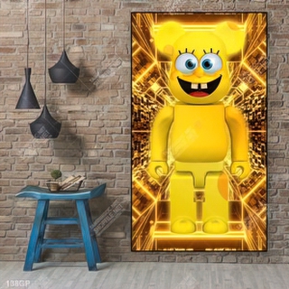 File tranh nghệ thuật gấu bearbrick trang trí tượng đẹp nổi bật