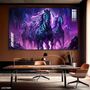 Tranh ngựa mã đáo thành công