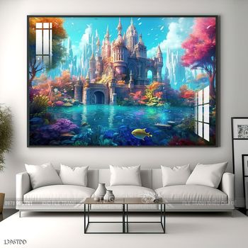 Tranh cá heo đẹp độc đáo