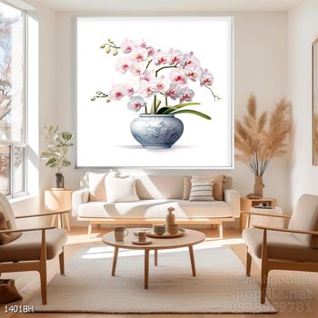 Tranh bình hoa đẹp tinh tế mẫu mới nhất