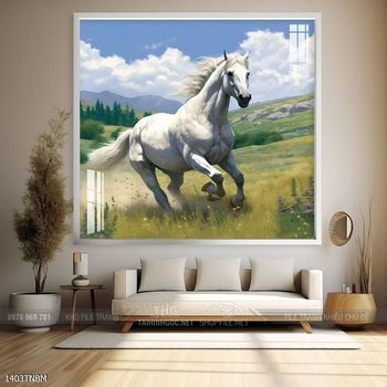 Tranh ngựa bát mã truy phong