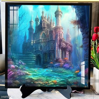 Tranh treo tường cá heo dễ thương