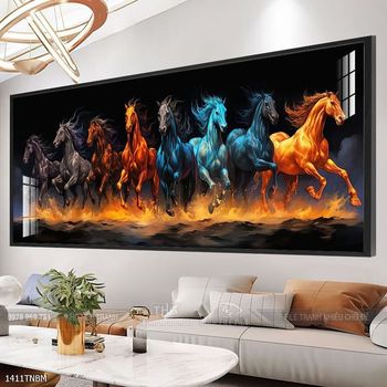 Tranh ngựa mã đáo thành công