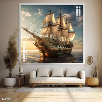 Tranh thuyền và biển