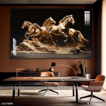 Tranh ngựa đẹp ấn tượng