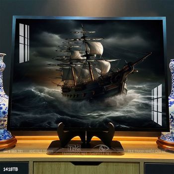 Tranh thuận buồm xuôi gió treo tường đẹp