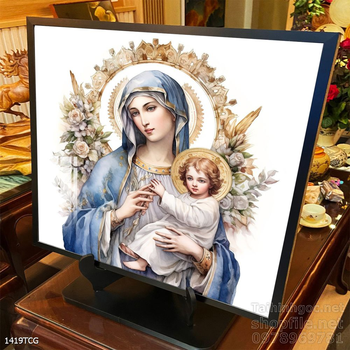 File tranh công giáo decor trang trí tường phòng thờ