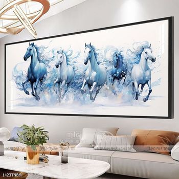 Tranh ngựa mã đáo thành công