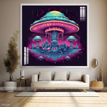 Tranh phi hành gia treo tường