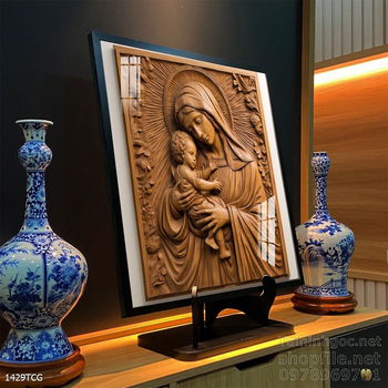 Tranh tranh trí tường công giáo sang trọng