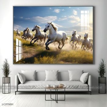Tranh treo tường ngựa bát mã