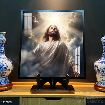 File tranh công giáo decor trang trí tường phòng thờ