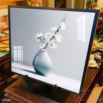 Mẫu tranh bình hoa treo tường đẹp nhất