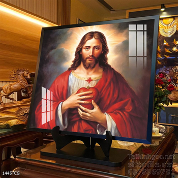File tranh công giáo decor trang trí tường phòng thờ