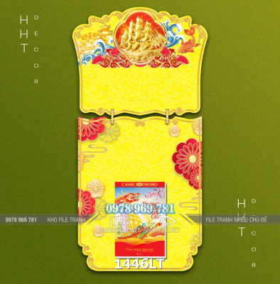 File khánh lịch Tết thuận buồm xuôi gió năm mới 1446LT