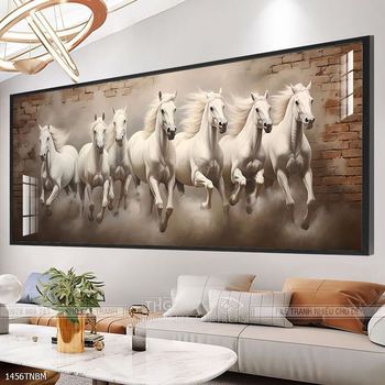 Tranh treo tường ngựa bát mã
